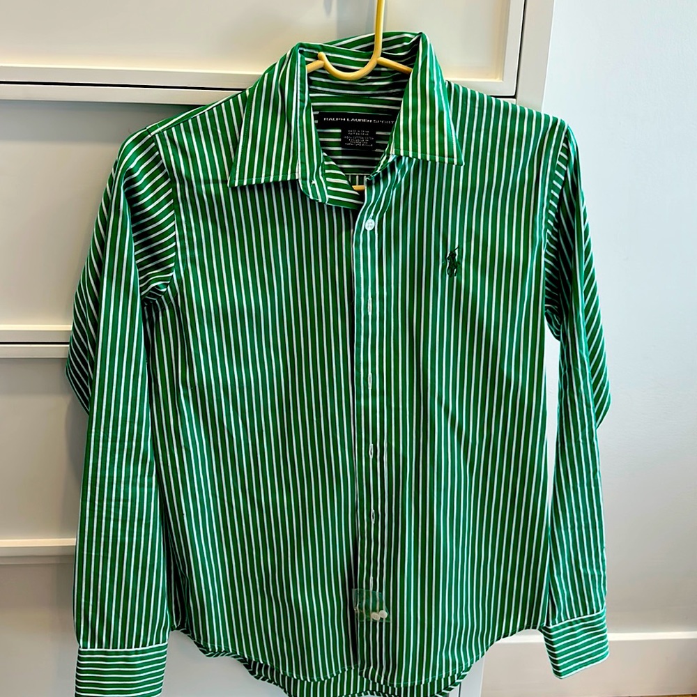 New Ralph Lauren sport size 4 woman’s button down